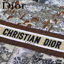 DIOR-07 迪奧原版皮新圖案新款刺繡Dior Book Tote購物袋手提包