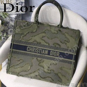 DIOR-022 迪奧原版皮新圖案新款刺繡Dior Book Tote購物袋手提包