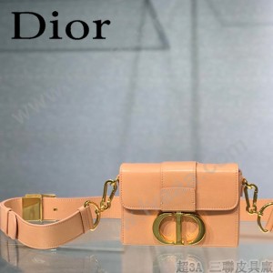 迪奧-01 原版皮 Dior  蒙田 Mini Box 相機包