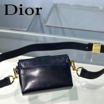 迪奧-03 原版皮 Dior  蒙田 Mini Box 相機包