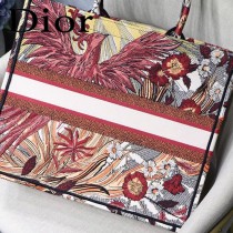 DIOR-017 迪奧原版皮新圖案新款刺繡Dior Book Tote購物袋手提包