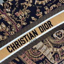 DIOR-08 迪奧原版皮新圖案新款刺繡Dior Book Tote購物袋手提包