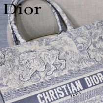 DIOR-019 迪奧原版皮新圖案新款刺繡Dior Book Tote購物袋手提包
