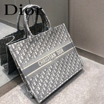 Dior迪奧-02  原版皮大號Book Tote 購物袋