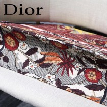 DIOR-017 迪奧原版皮新圖案新款刺繡Dior Book Tote購物袋手提包