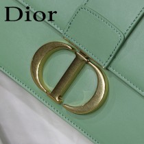 迪奧 原版皮 Dior最新款 牛油果綠30 Montaigne蒙田包