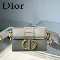迪奧-04 原版皮 Dior  蒙田 Mini Box 相機包