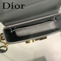 迪奧-04 原版皮 Dior  蒙田 Mini Box 相機包
