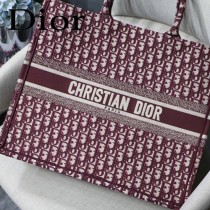 Dior迪奧-05  原版皮大號Book Tote 購物袋