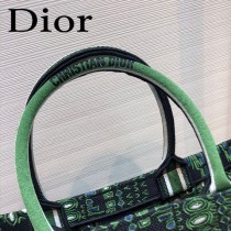 DIOR-010 迪奧原版皮新圖案新款刺繡Dior Book Tote購物袋手提包