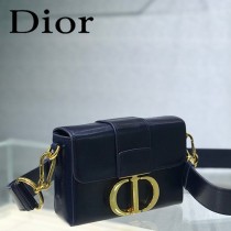 迪奧-03 原版皮 Dior  蒙田 Mini Box 相機包