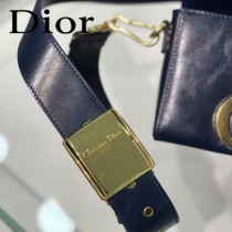 迪奧-03 原版皮 Dior  蒙田 Mini Box 相機包