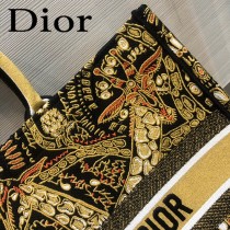 DIOR-09 迪奧原版皮新圖案新款刺繡Dior Book Tote購物袋手提包
