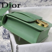 迪奧 原版皮 Dior最新款 牛油果綠30 Montaigne蒙田包