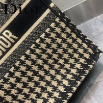 DIOR-01 迪奧原版皮新圖案新款刺繡Dior Book Tote購物袋手提包