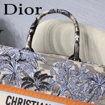 DIOR-014 迪奧原版皮新圖案新款刺繡Dior Book Tote購物袋手提包