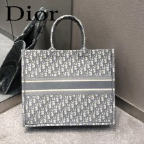 Dior迪奧-02  原版皮大號Book Tote 購物袋
