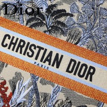 DIOR-012 迪奧原版皮新圖案新款刺繡Dior Book Tote購物袋手提包