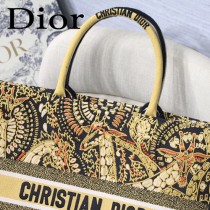 DIOR-013 迪奧原版皮新圖案新款刺繡Dior Book Tote購物袋手提包