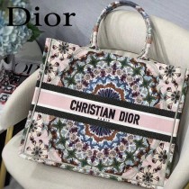 DIOR-024 迪奧原版皮新圖案新款刺繡Dior Book Tote購物袋手提包