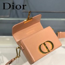迪奧-01 原版皮 Dior  蒙田 Mini Box 相機包
