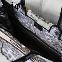DIOR-011 迪奧原版皮新圖案新款刺繡Dior Book Tote購物袋手提包