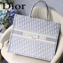 Dior迪奧-01  原版皮大號Book Tote 購物袋