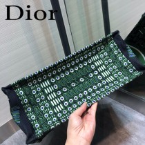 DIOR-010 迪奧原版皮新圖案新款刺繡Dior Book Tote購物袋手提包