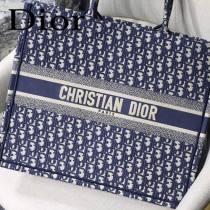 Dior迪奧-04  原版皮大號Book Tote 購物袋
