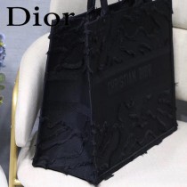 DIOR-018 迪奧原版皮新圖案新款刺繡Dior Book Tote購物袋手提包