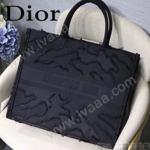 DIOR-018 迪奧原版皮新圖案新款刺繡Dior Book Tote購物袋手提包