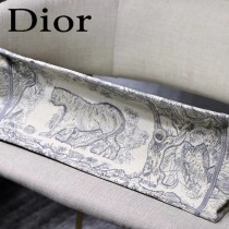 DIOR-019 迪奧原版皮新圖案新款刺繡Dior Book Tote購物袋手提包