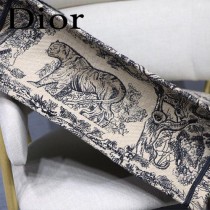 DIOR-02 迪奧原版皮新圖案新款刺繡Dior Book Tote購物袋手提包