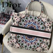 DIOR-024 迪奧原版皮新圖案新款刺繡Dior Book Tote購物袋手提包