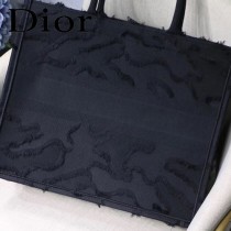 DIOR-018 迪奧原版皮新圖案新款刺繡Dior Book Tote購物袋手提包