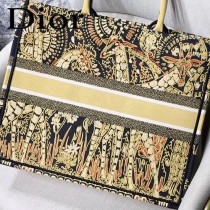 DIOR-013 迪奧原版皮新圖案新款刺繡Dior Book Tote購物袋手提包