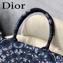 DIOR-015 迪奧原版皮新圖案新款刺繡Dior Book Tote購物袋手提包