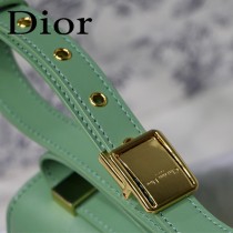 迪奧 原版皮 Dior最新款 牛油果綠30 Montaigne蒙田包