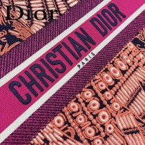 DIOR-05 迪奧原版皮新圖案新款刺繡Dior Book Tote購物袋手提包