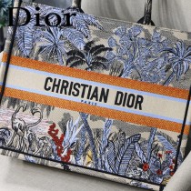 DIOR-012 迪奧原版皮新圖案新款刺繡Dior Book Tote購物袋手提包