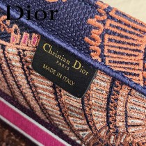 DIOR-05 迪奧原版皮新圖案新款刺繡Dior Book Tote購物袋手提包