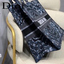 DIOR-015 迪奧原版皮新圖案新款刺繡Dior Book Tote購物袋手提包