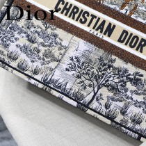 DIOR-011 迪奧原版皮新圖案新款刺繡Dior Book Tote購物袋手提包