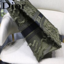 DIOR-022 迪奧原版皮新圖案新款刺繡Dior Book Tote購物袋手提包