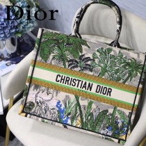 DIOR-023 迪奧原版皮新圖案新款刺繡Dior Book Tote購物袋手提包