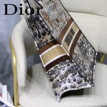 DIOR-07 迪奧原版皮新圖案新款刺繡Dior Book Tote購物袋手提包