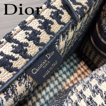 DIOR-023 迪奧原版皮新圖案新款刺繡Dior Book Tote購物袋手提包