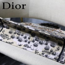 DIOR-011 迪奧原版皮新圖案新款刺繡Dior Book Tote購物袋手提包