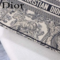DIOR-02 迪奧原版皮新圖案新款刺繡Dior Book Tote購物袋手提包