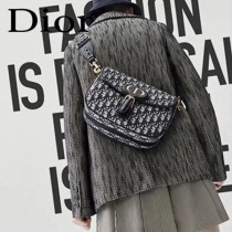 迪奧 原版皮 Dior bobby 2020全新大號郵差包